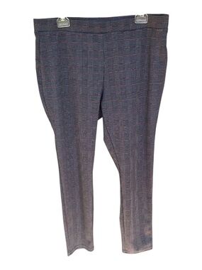 Af Studio Gray Plaid Leggings-Size XL